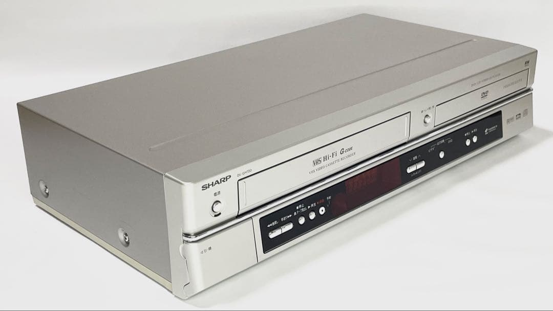 【超おすすめ美品】SHARP DV-GH700 VHS一体型DVDプレーヤー