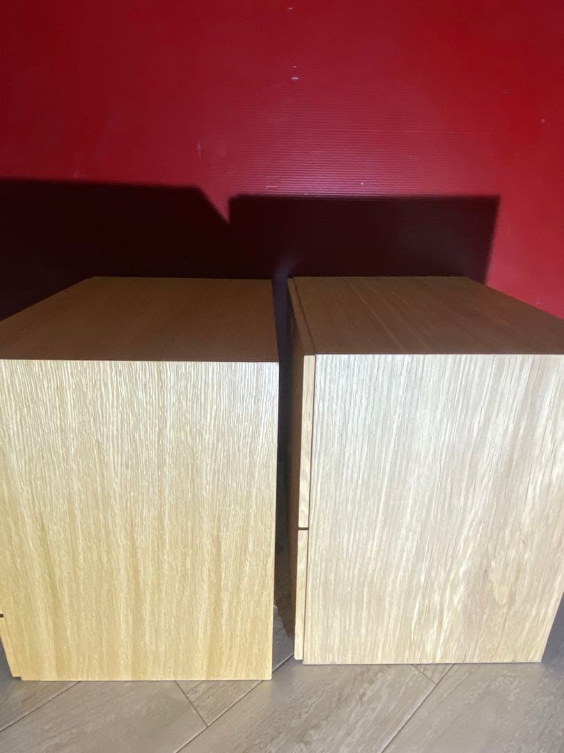 ✨大人気✨無印良品　スタッキングシェルフ用チェスト　オーク　2個セット