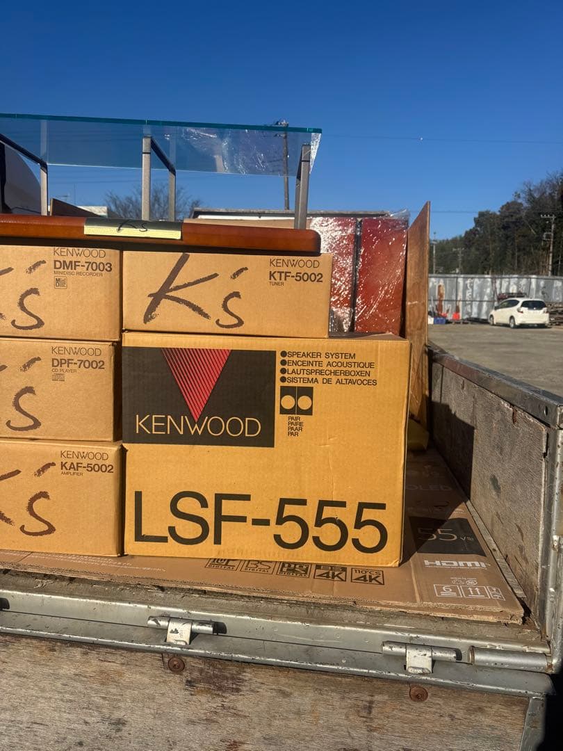 KENWOOD LSF-555 スピーカーセット元箱着き