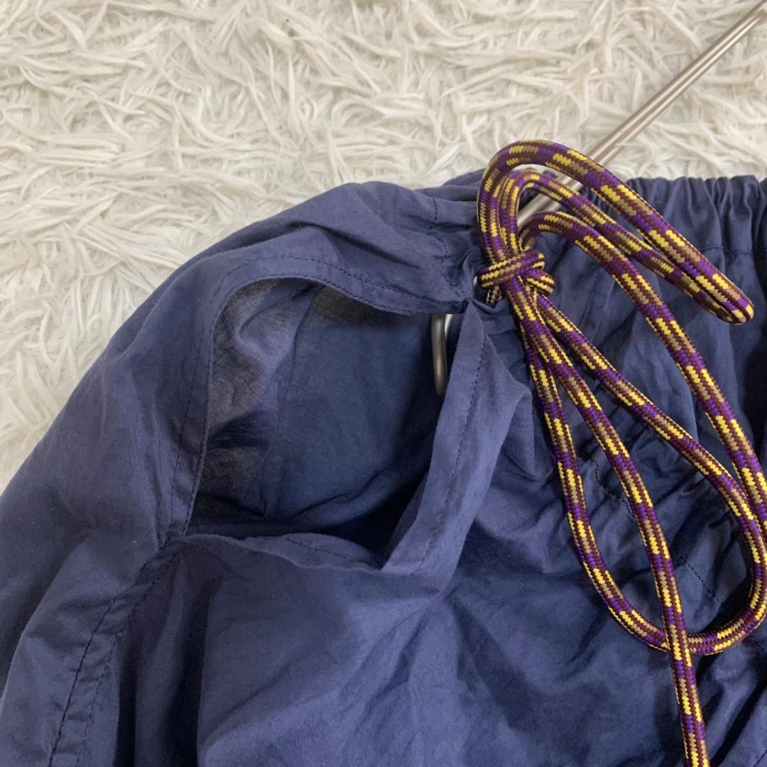 15212✨ドリスヴァンノッテン ギャザー ドローコード ブラウス カットソー