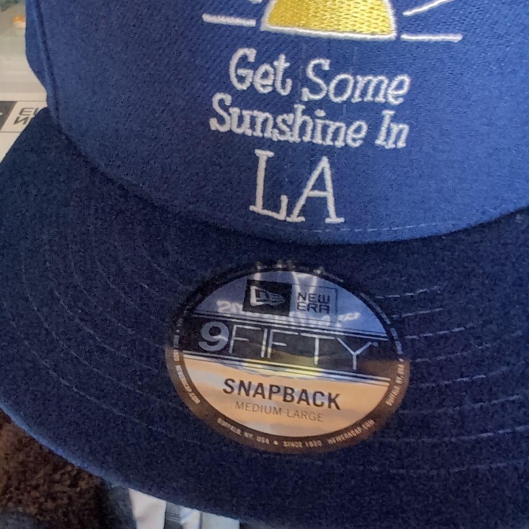 新品未着用　希少　レア　NEWERA　9FIFTY LA スナップバック M/L