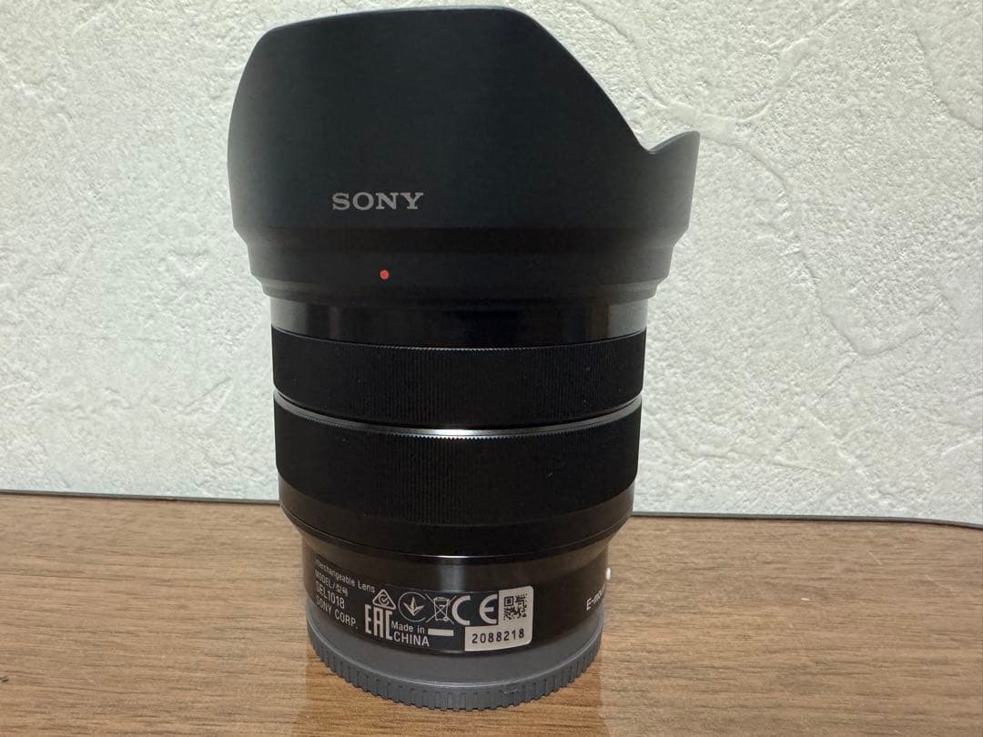 レンズ(ズーム) Sony 10-18mm F4 OSS