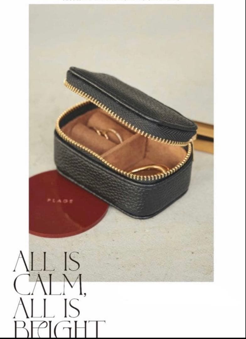 新品未使用 Plage ノベルティ ジュエリーボックス