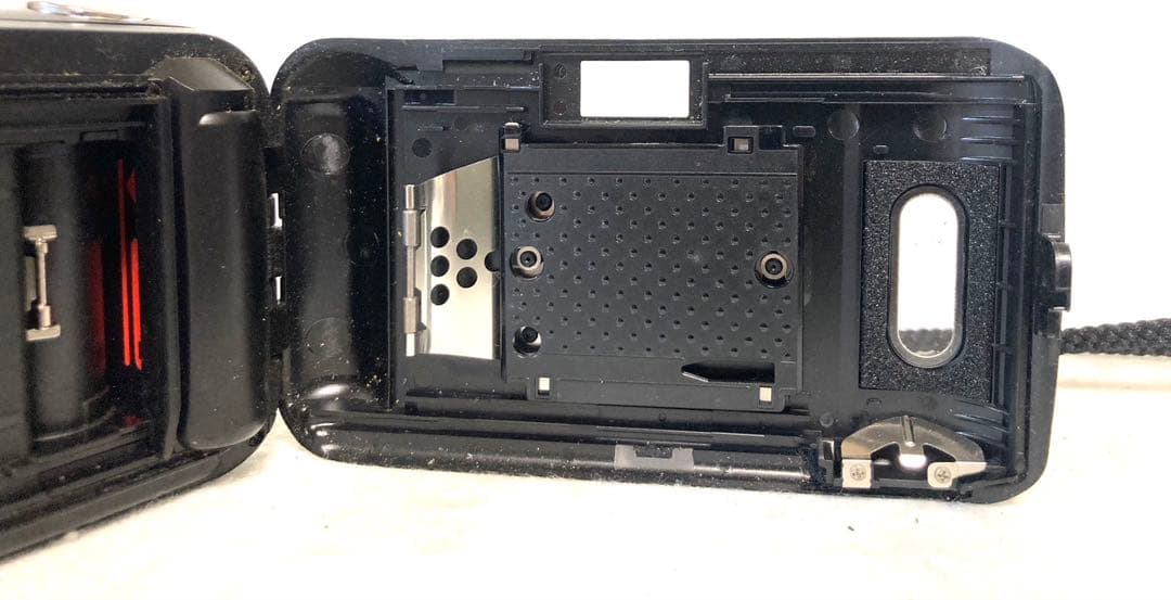 【完動品】OLYMPUS μ[mju:] 初代 ブラック 動作確認済