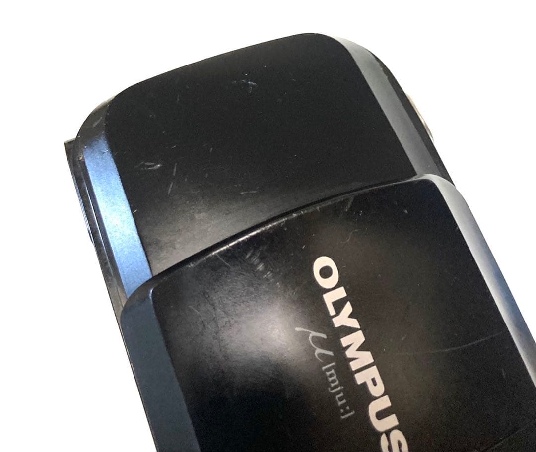 【完動品】OLYMPUS μ[mju:] 初代 ブラック 動作確認済