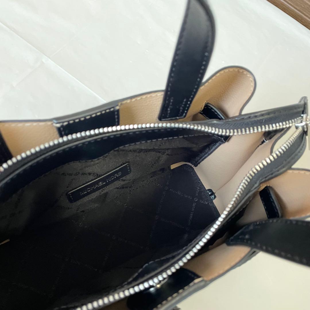 MICHAEL KORS レザーハンドバッグ 黒 2way
