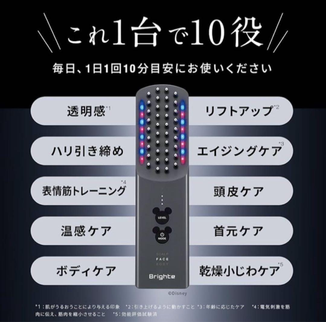 【新品未使用】Disney Brighte ELEKI BRUSH +