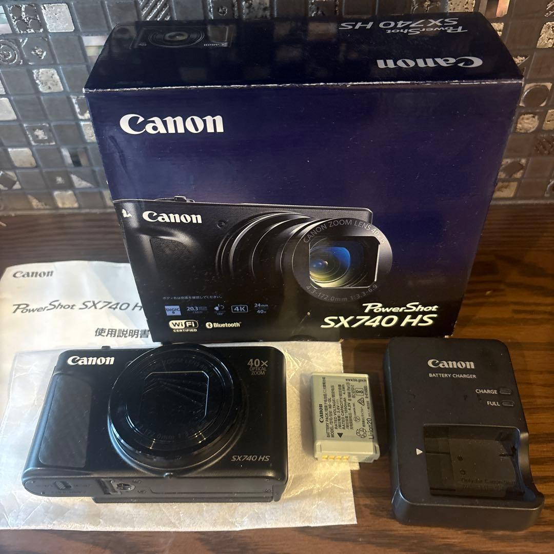キャノン　パワーショット　SX740HS