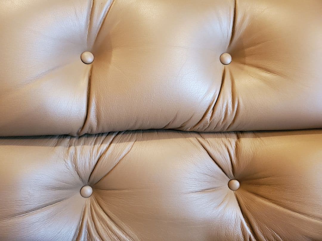 knoll ポロックチェア 4本脚 キャスター レザー　本革　オフィスチェア