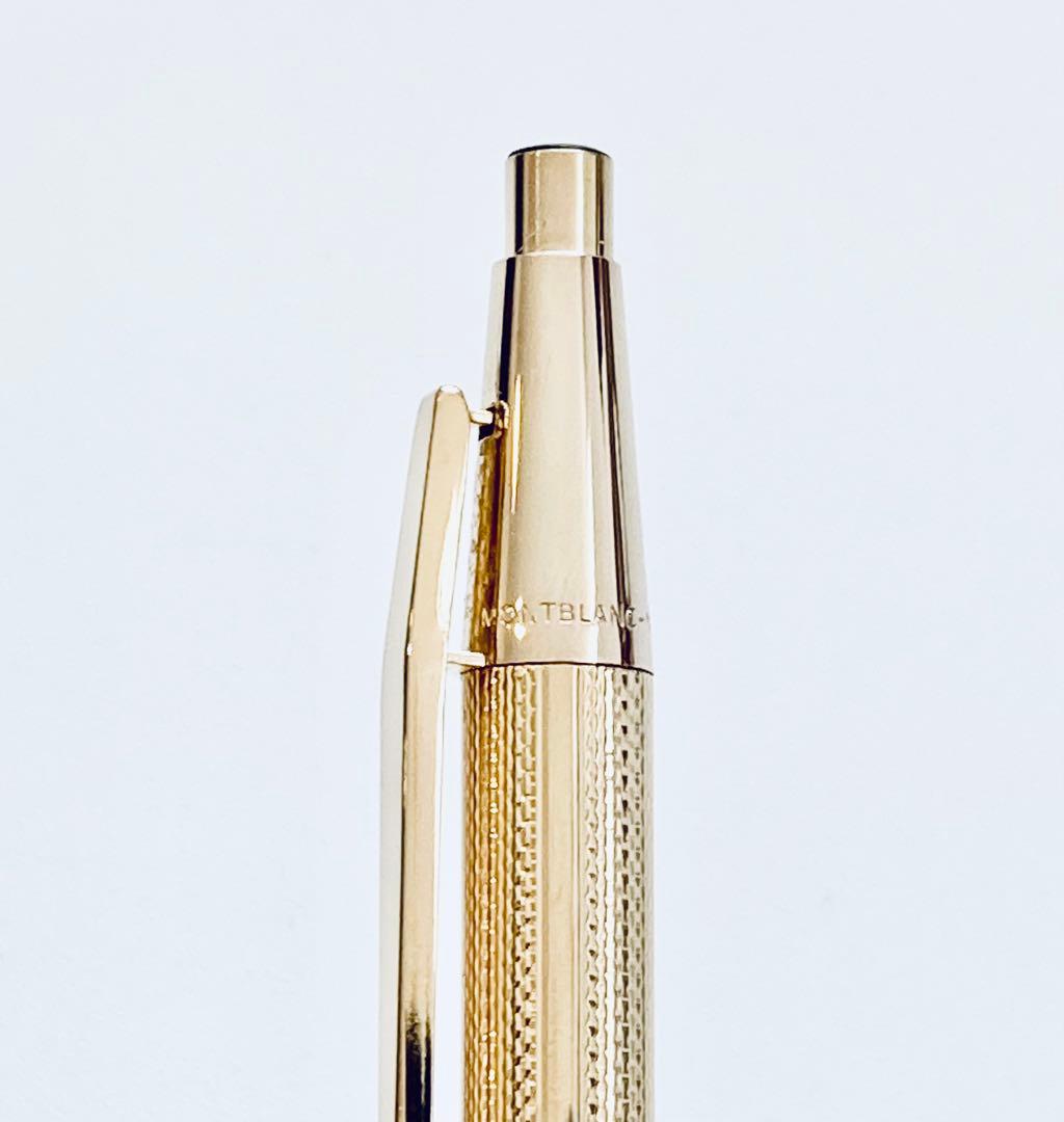 激レア◆モンブラン高級ボールペン ノブレスゴールド MONTBLANC 金張り