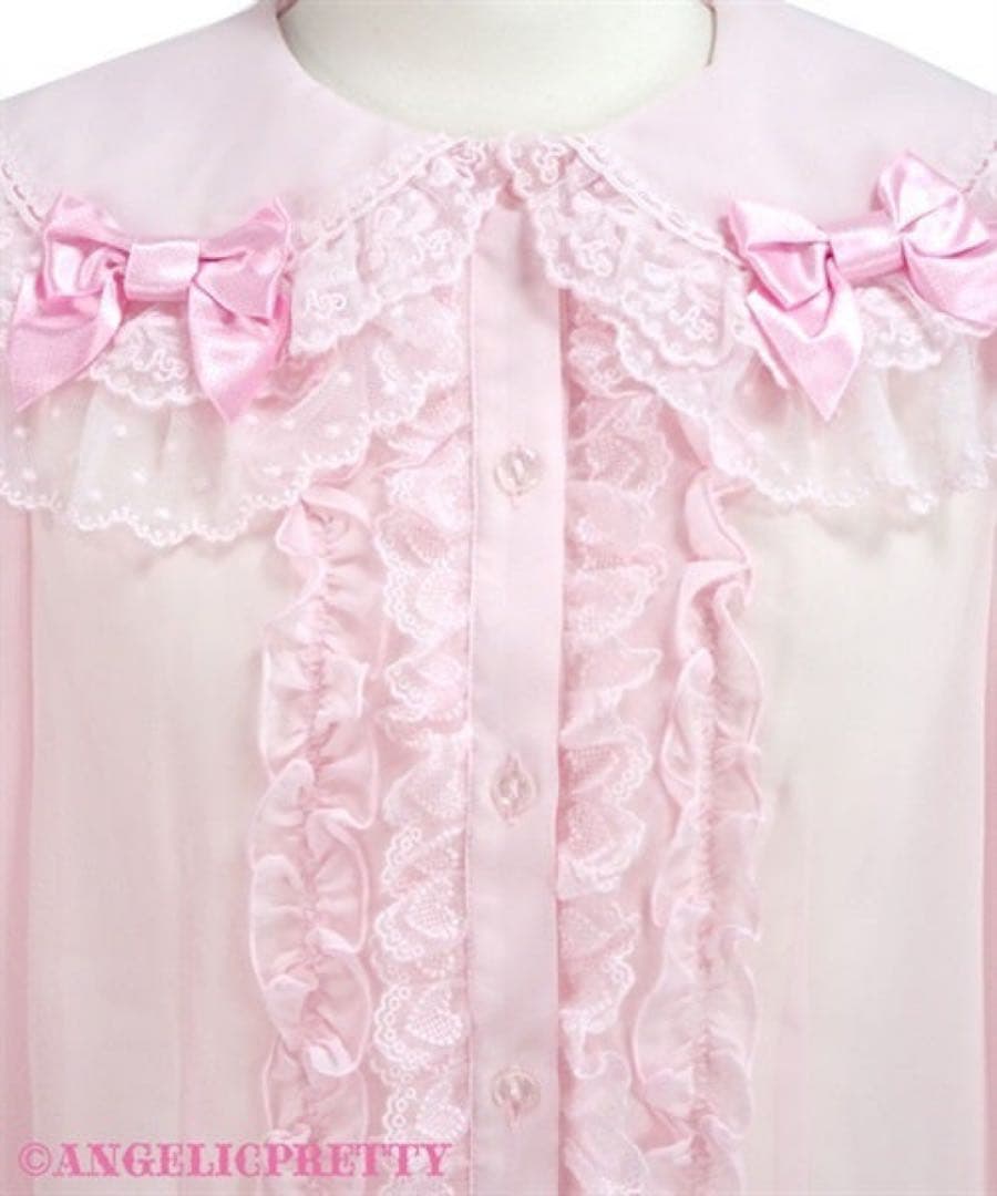 Angelic Pretty ブラウス ピンク 長袖