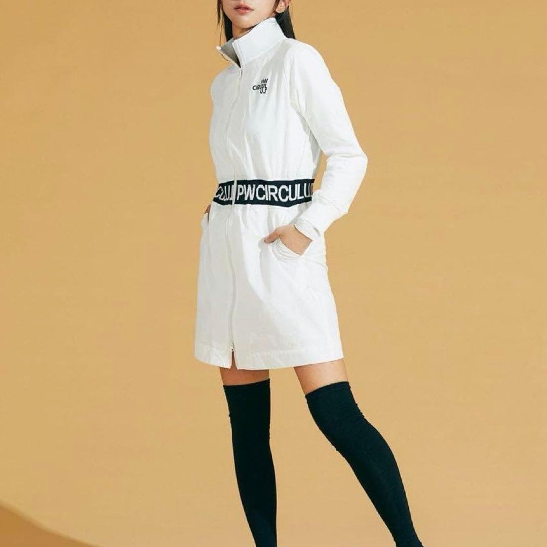 新品 PWCIRCULUS Mサイズ 映えかわ せとはるコラボ ZIPワンピース
