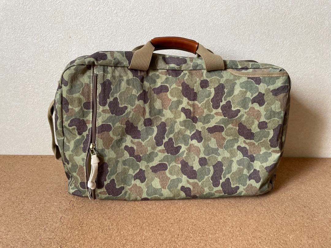 tools SLOW 迷彩柄ボストンバッグ 2way