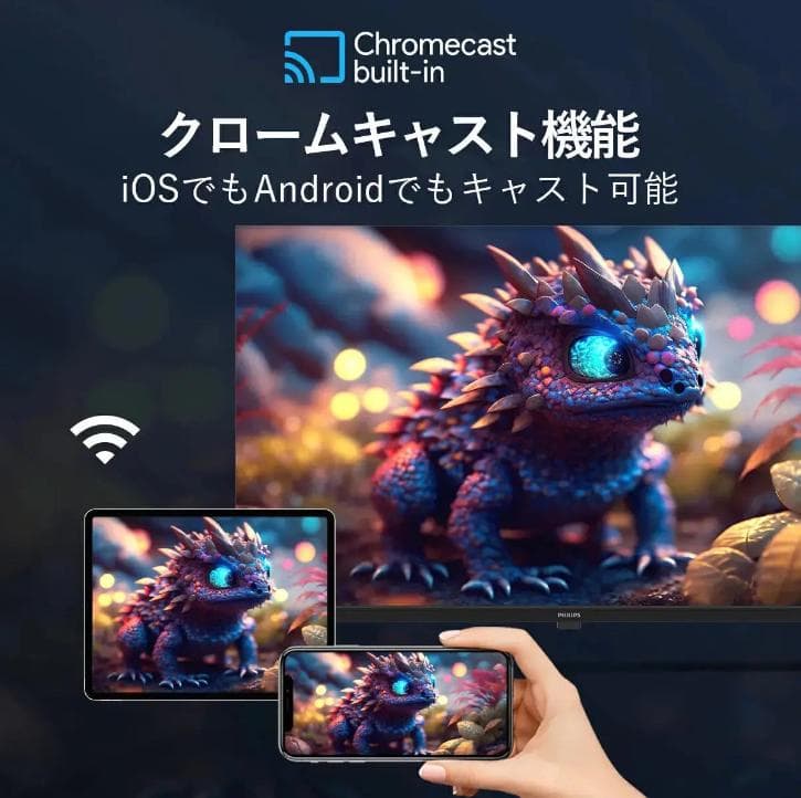 【過去最大割引！ 】PHILIPS チューナーレステレビ PUH7169 43型