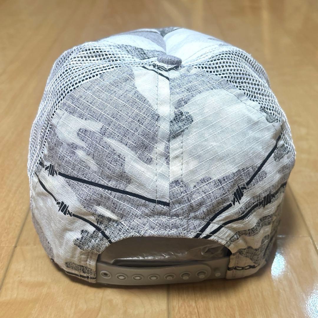 X-LARGE× RECON （W name ）迷彩　グレー　キャップ メッシュ