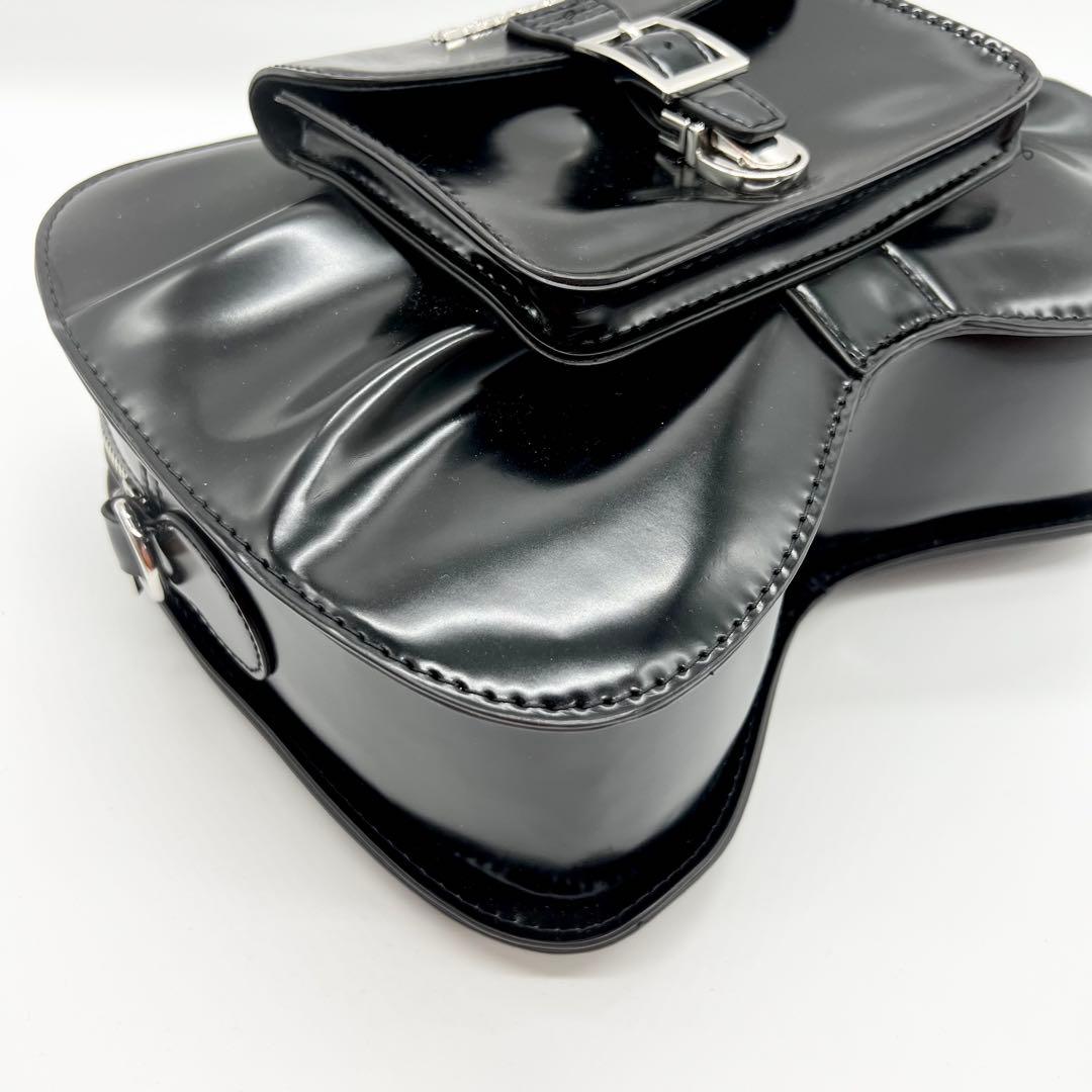 美品✨ドクターマーチン　ショルダーバッグ　リュック　リボン　2way　ブラック