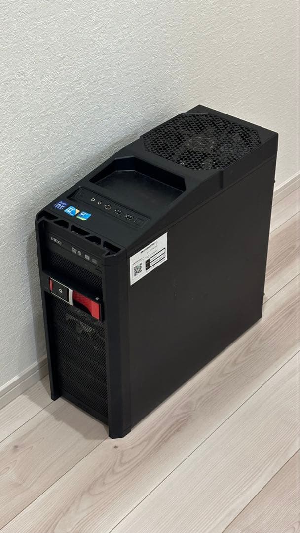 LITEON PCケース スチール アクリル　5fan