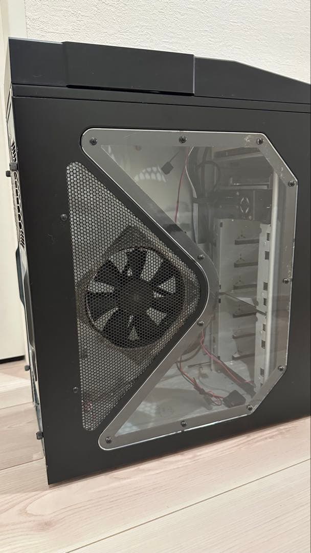 LITEON PCケース スチール アクリル　5fan