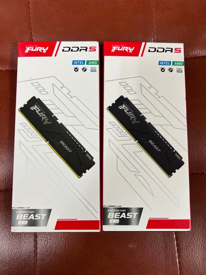 メモリー Kingston FURY Beast DDR5 16GBx2 5600MHz