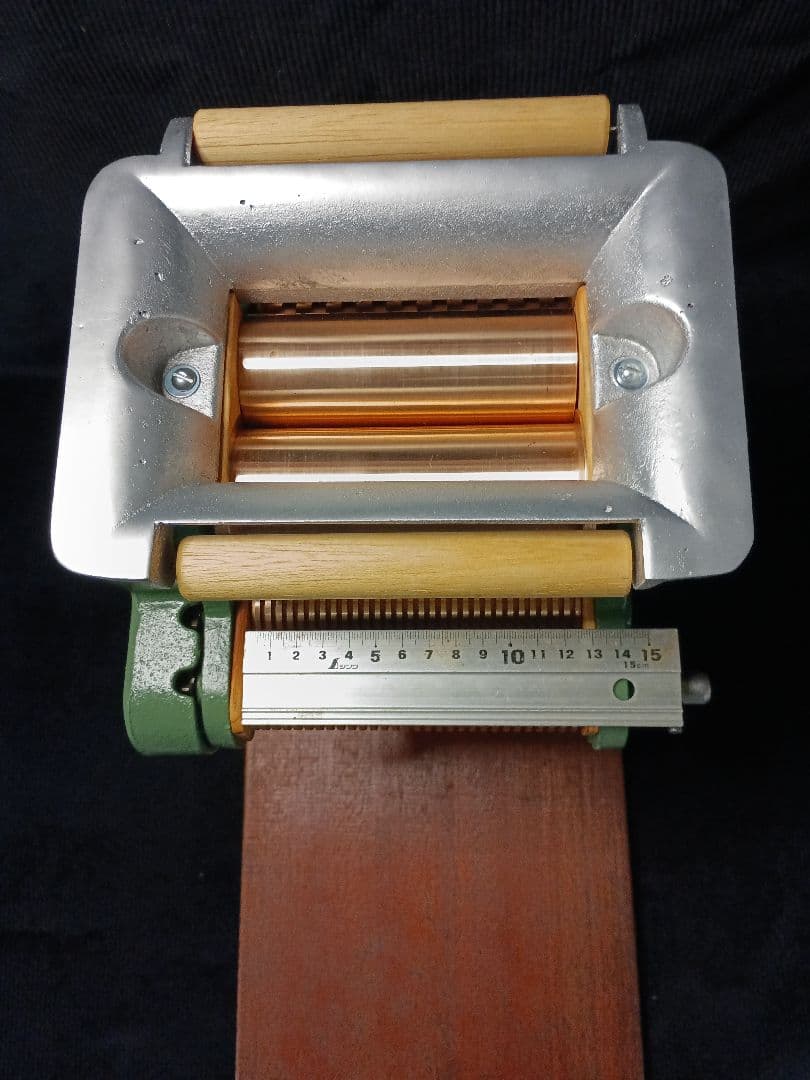 衛生的小野式製麺機　2型両刃 レストア済み