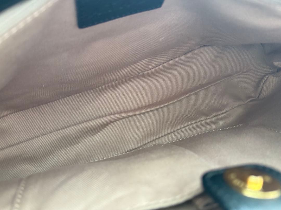 アタオ atao chivy ネイビー ショルダーバッグ