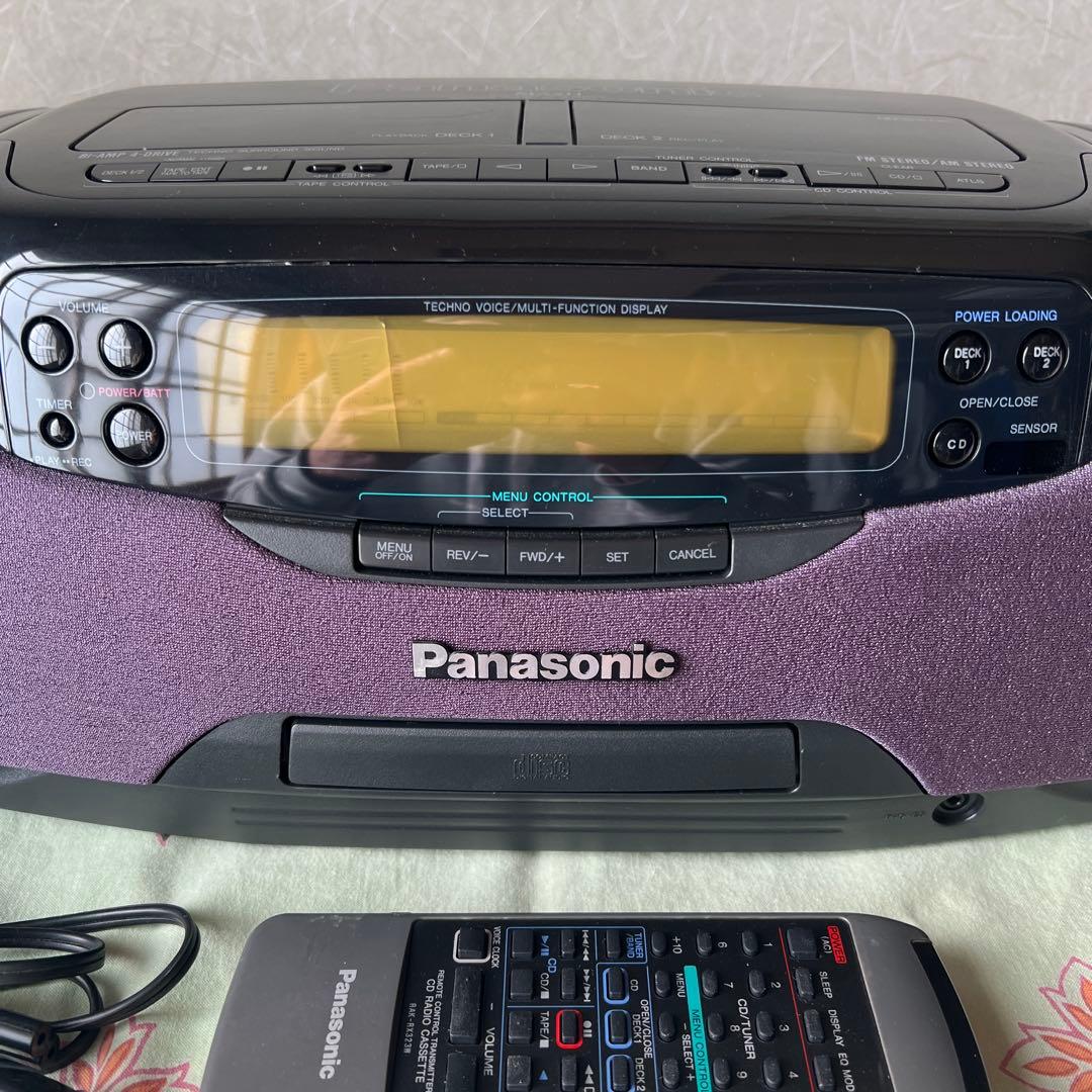 パナソニック　CDラジカセ　バブルラジカセ　RX-DT901 メンテナンス品
