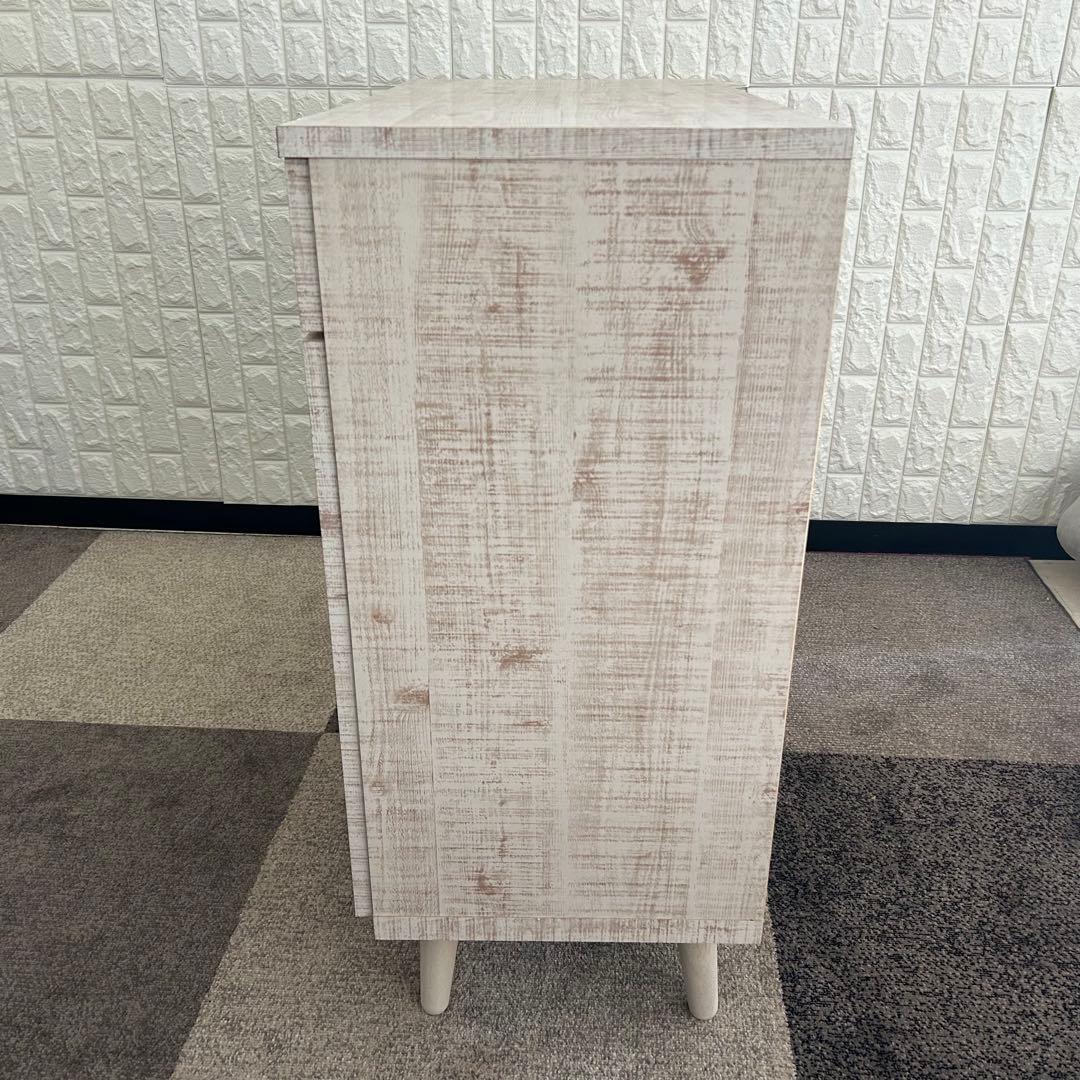 都内23区送料無料❗️ 大川家具　アンティークホワイト　キッチンボード✨