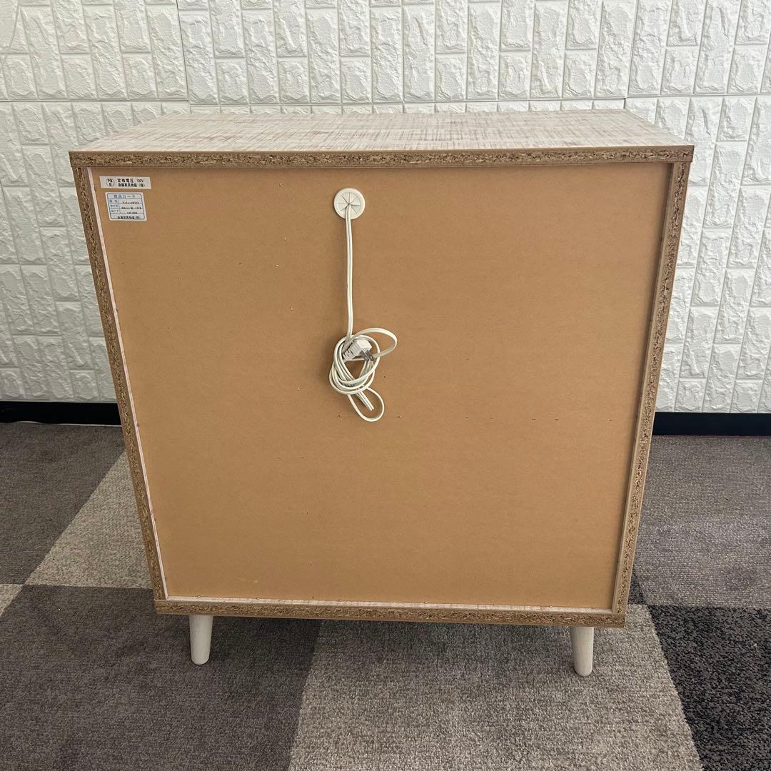 都内23区送料無料❗️ 大川家具　アンティークホワイト　キッチンボード✨