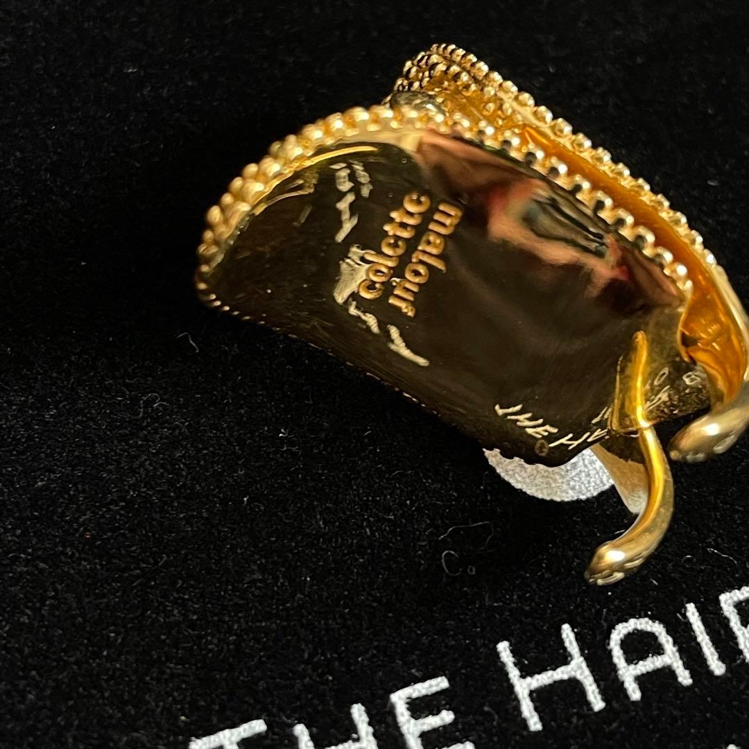 Y*u様 コレットマルーフ メタルペブルジョークリップ