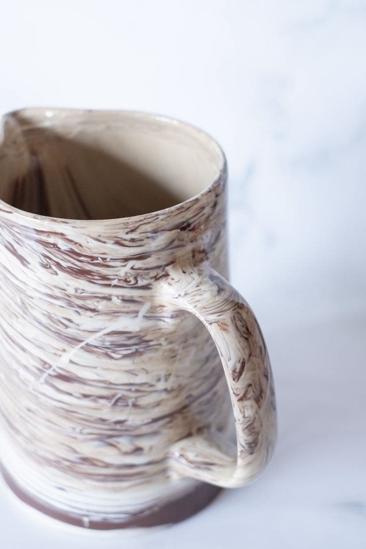 HAY MARBLED JUG ピッチャー　花器　フラワーベース