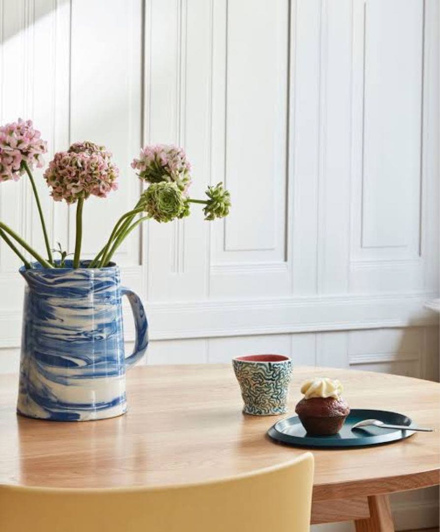 HAY MARBLED JUG ピッチャー　花器　フラワーベース