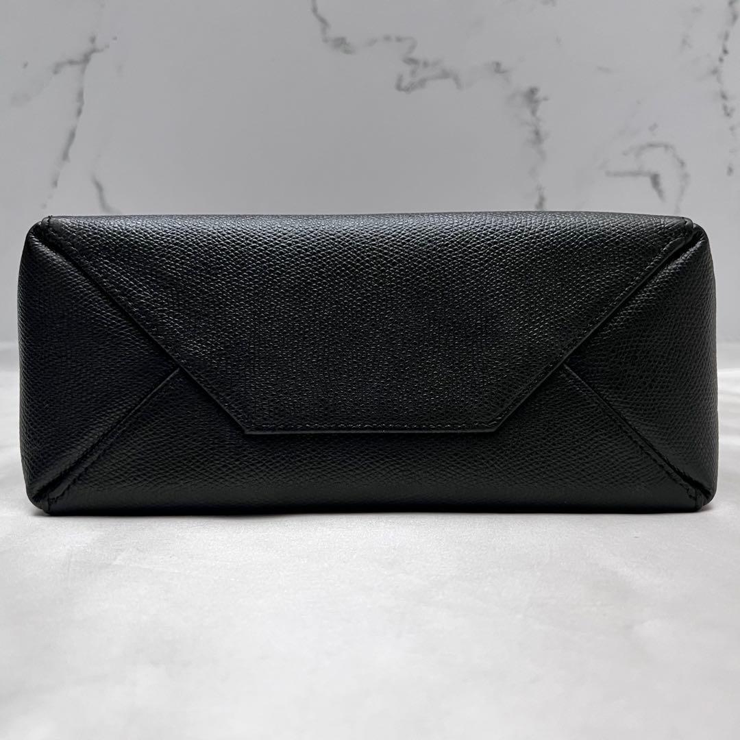 ◇極美品◇セリーヌ　バーティカルカバスモール　2way　旧ロゴ　ブラック　レザー