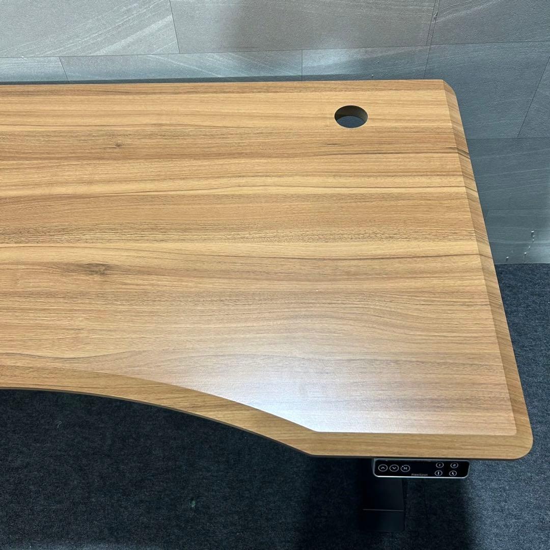 FlexiSpot 電動昇降 スタンディングデスク カーブ型天板付き d3798