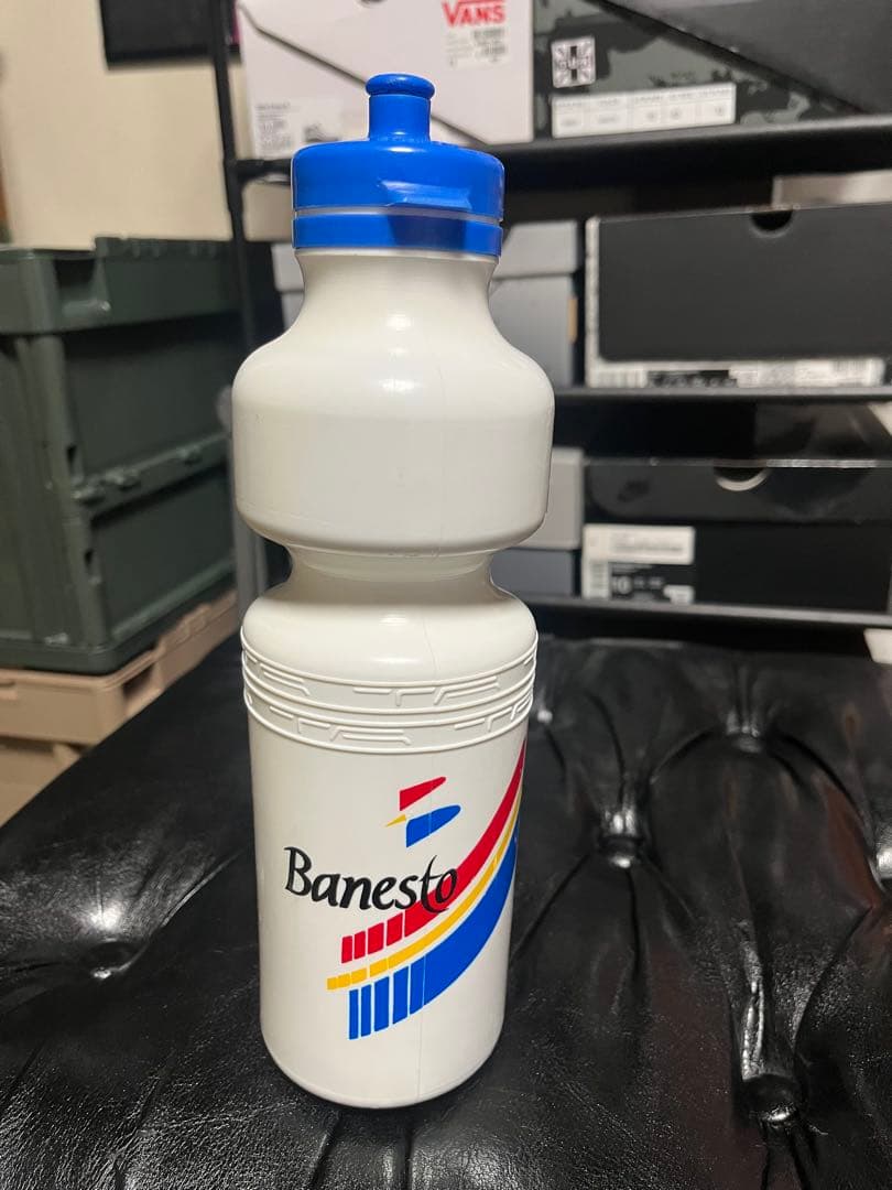 Banesto ボトル ホワイト/ブルー
