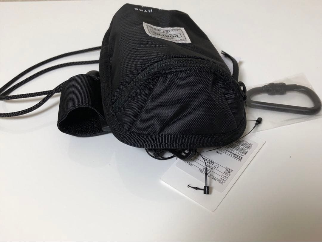 新品タグ付き PORTER×HYKE ポーター ハイク アームポーチ ブラック