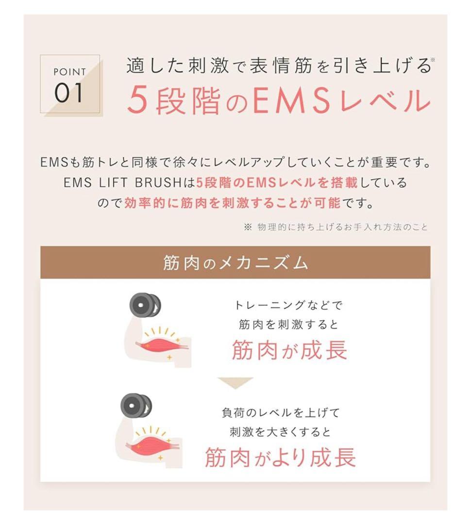 値下げします！SALONIA サロニア EMS リフトブラシ 電気ブラシ 美顔器