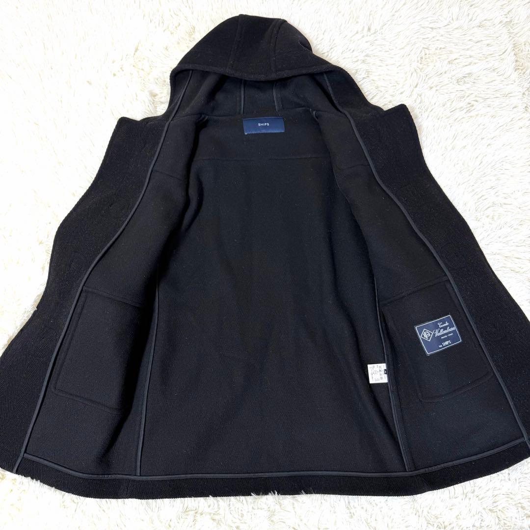 美品✨SHIPS Vallombrosa ダッフルコート ヘリンボーン 40