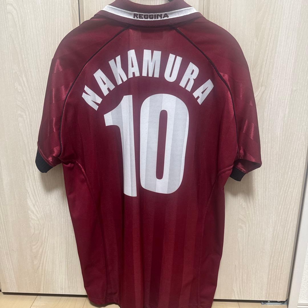 1点限り　レッジーナ　2002年　ホームユニフォーム 中村俊輔