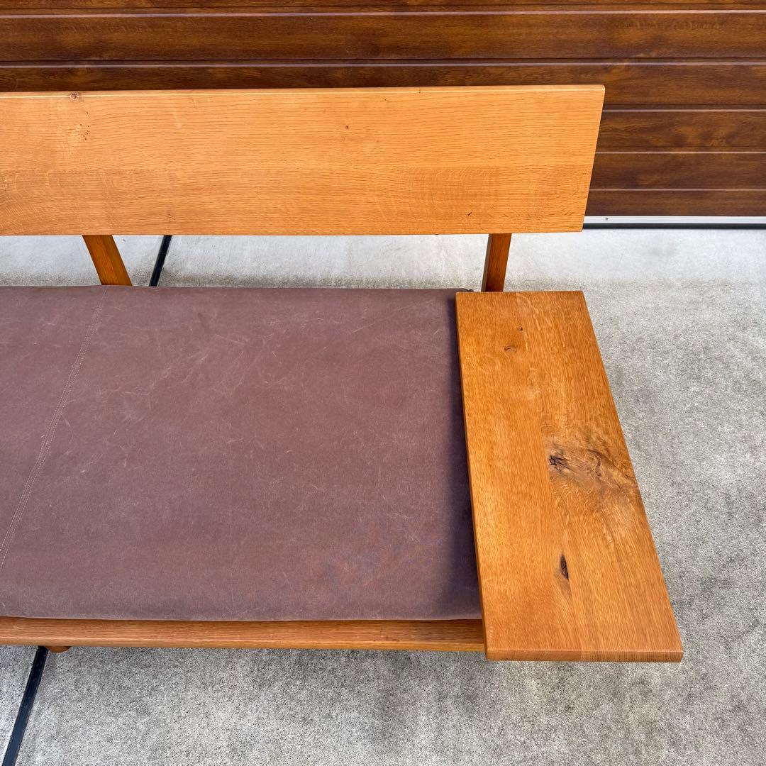 美品 飛騨産業 森のことば 3P ソファ オーク 購入価格38万