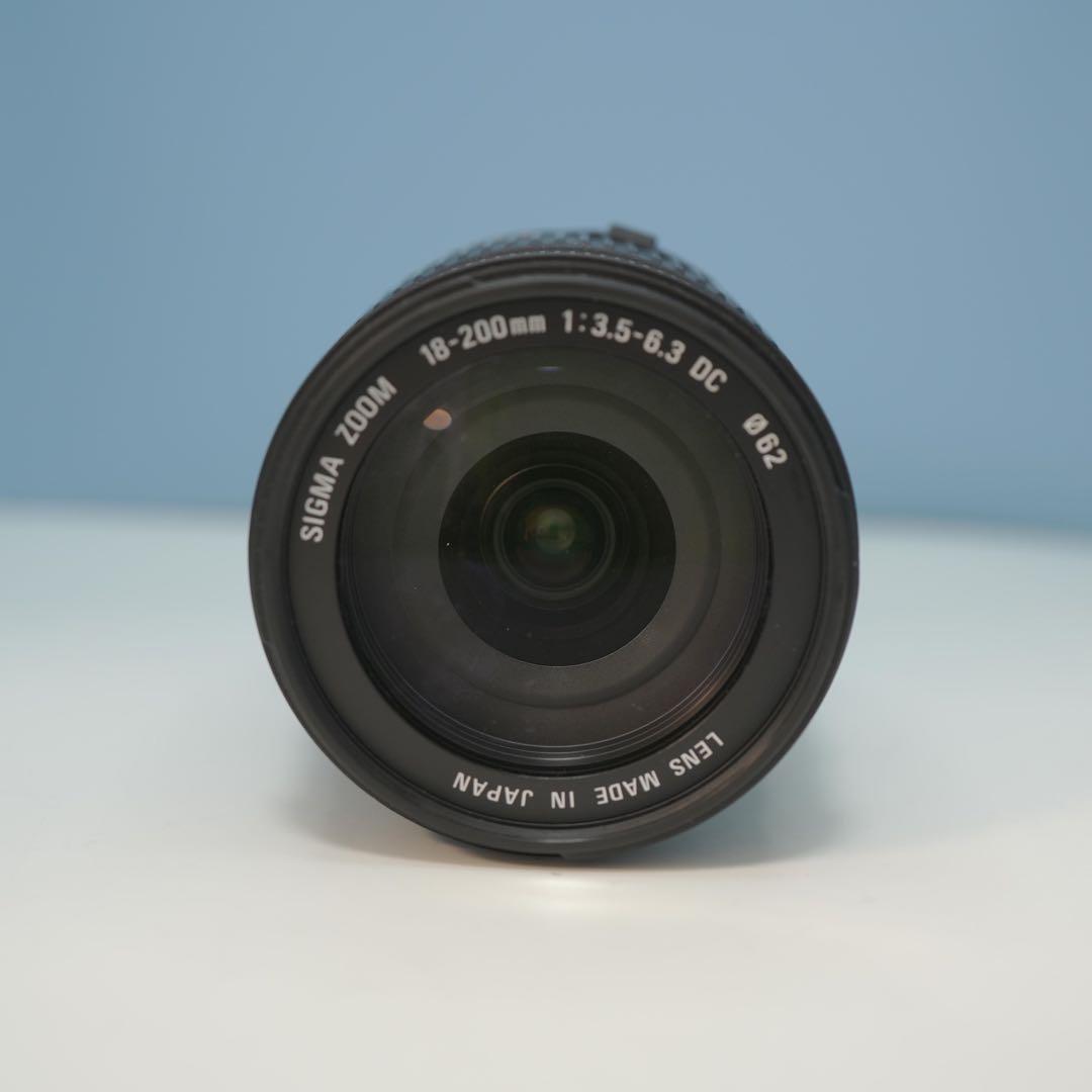 SIGMA 18-200mm Canon用 標準+望遠レンズ 美品！ a3344