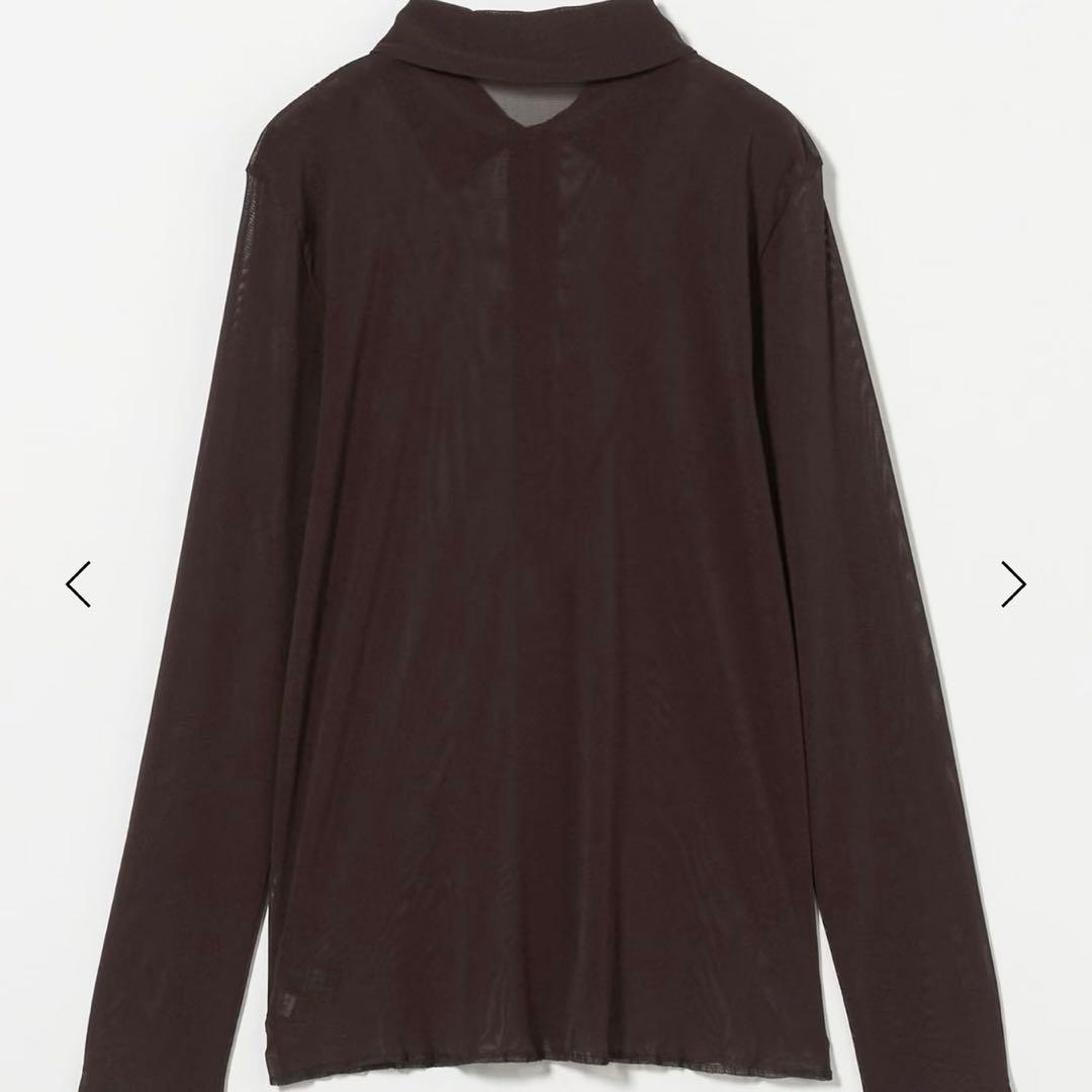 6 ROKU ナイロン チュール シャツ