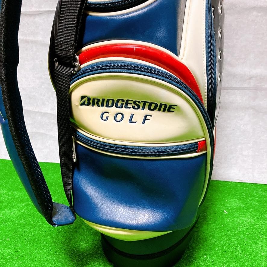 BRIDGESTONE ゴルフキャディバッグ 10型 スタンド式 メジャーモデル