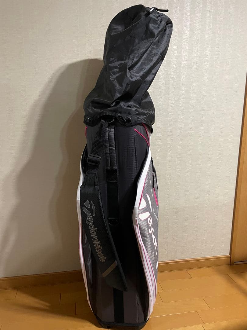 TaylorMade 超軽量2.3Kg キャディバッグ14分割グレー/ピンク