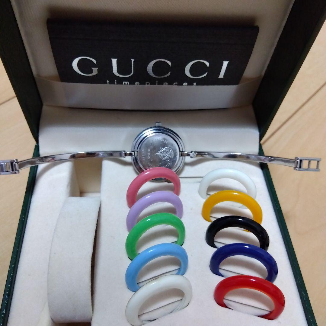 GUCCI チェンジベゼル腕時計