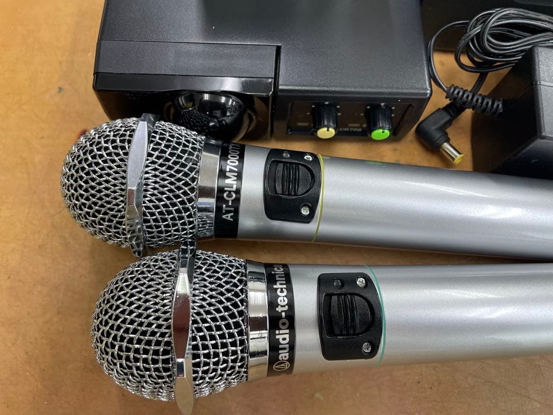 audio-technica ワイヤレスセット　CR700+CLM7000極上