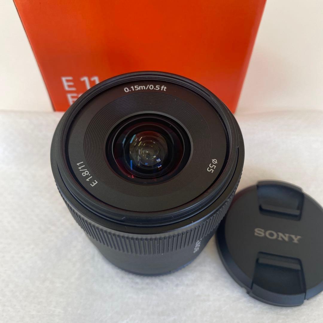 専用【極美品sony E11mm F1.8 SEL11f18 レンズ・ゼクロスⅡ