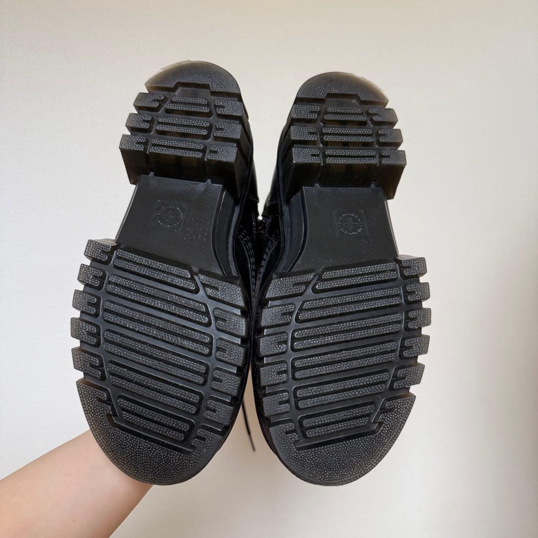 Dr.Martens ロングブーツUK5 黒 厚底 20ホール