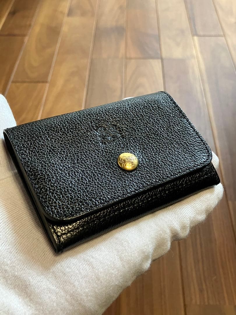 【極美品】イルビゾンテ カードケース 名刺入れ レザー 本革