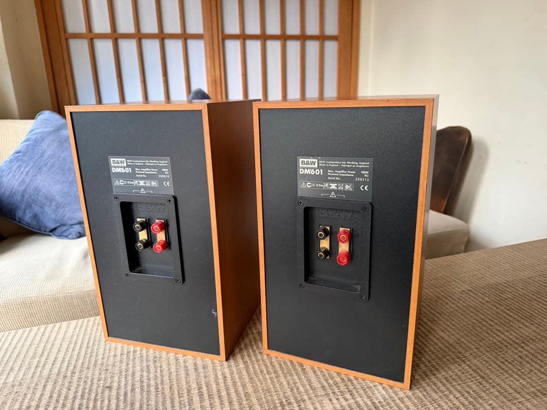 B&W（Bowers & Wilkins） DM601 スピーカー ペア