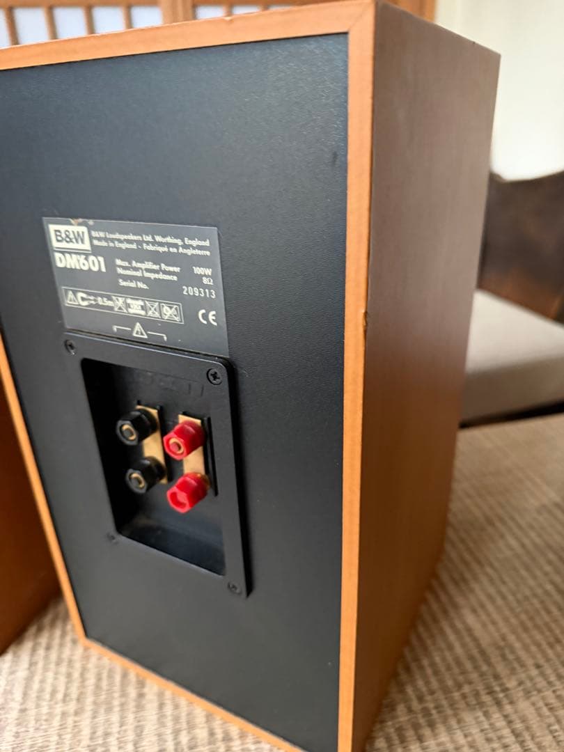 B&W（Bowers & Wilkins） DM601 スピーカー ペア